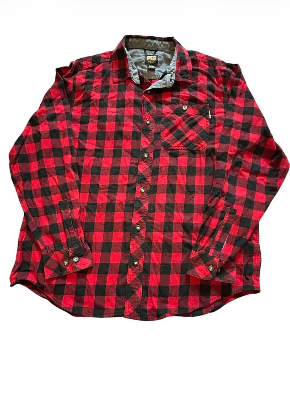 Timberland PRO Woodfort Mid-Weight Flannel Work Shirt